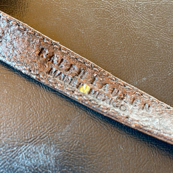 Ralph Lauren studded jewel tooled leather bracelet - Picture 6 of 6